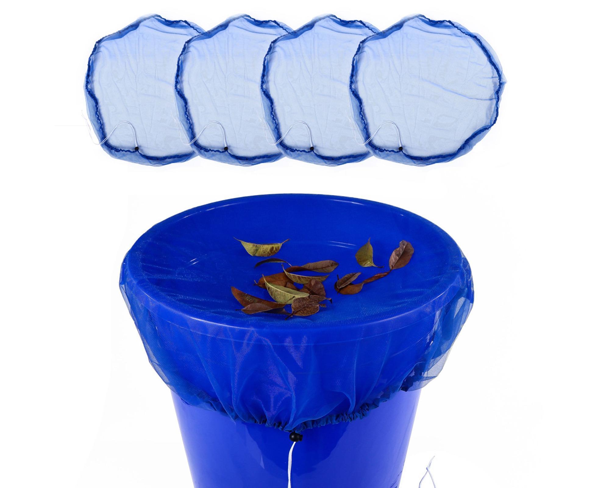 2Pcs Mesh Rain Barrel Cover - Blue - Image 2