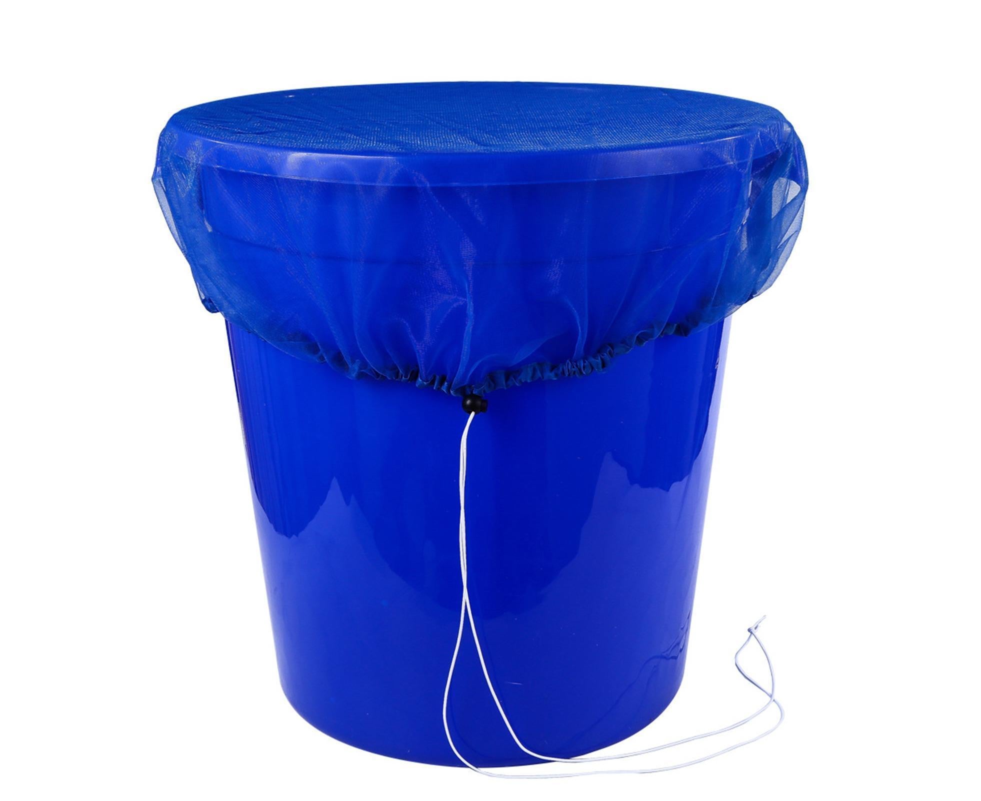 2Pcs Mesh Rain Barrel Cover - Blue - Image 3