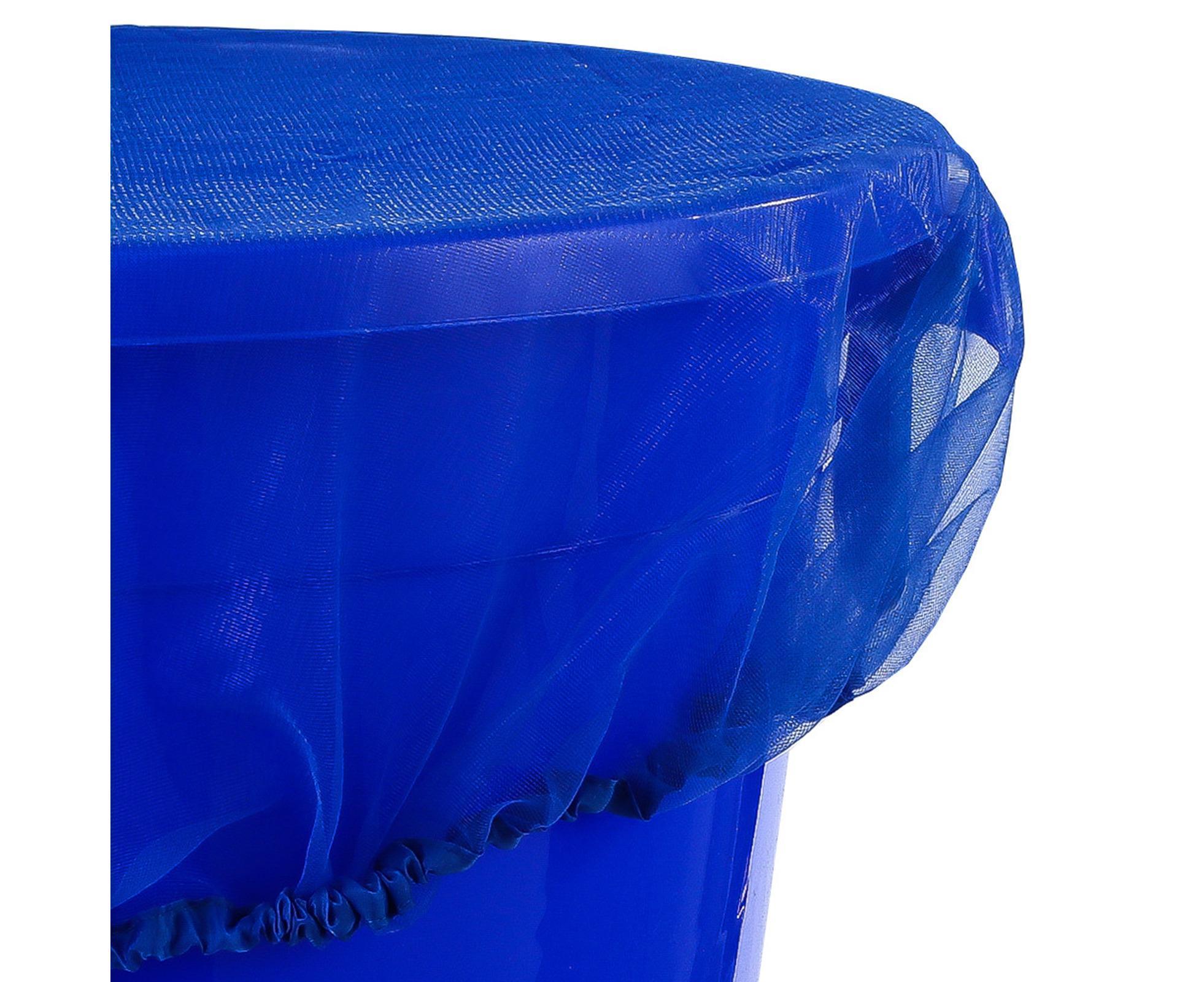 2Pcs Mesh Rain Barrel Cover - Blue - Image 5