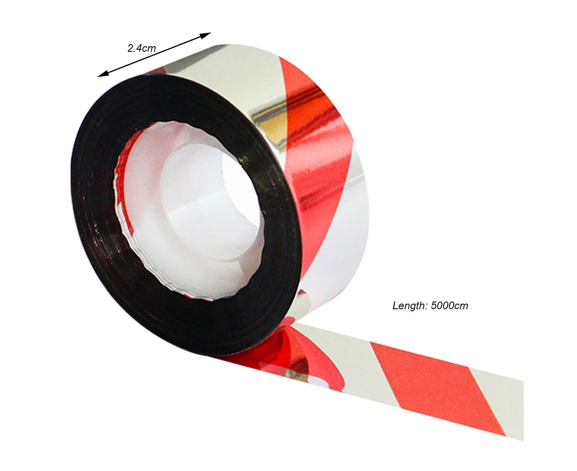 10Pcs Bird Repellent Ribbon Double Side Tape - Silver&Red - Image 2