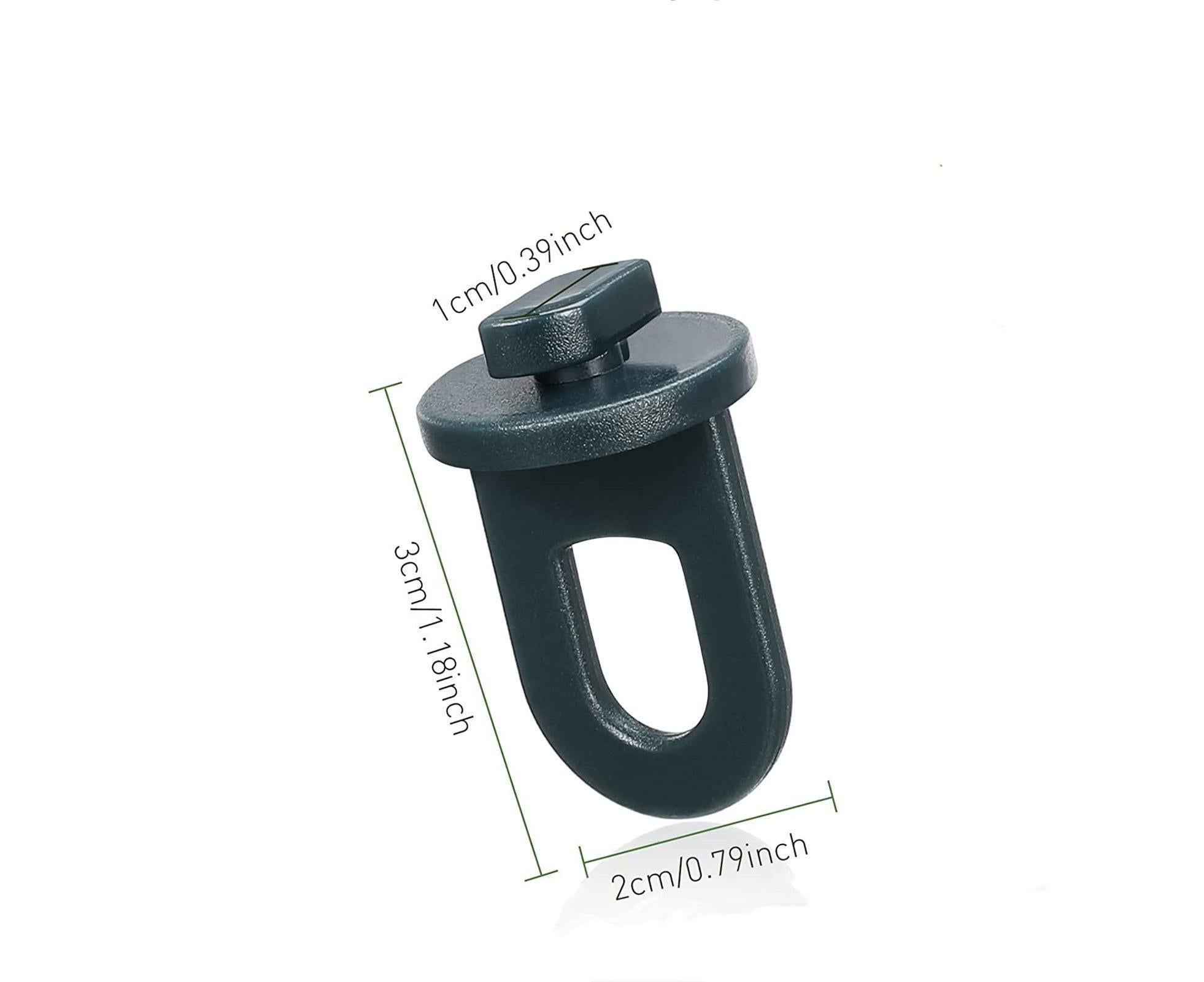 1 Set Plant Hanging Hook S-shaped - Green - Image 6