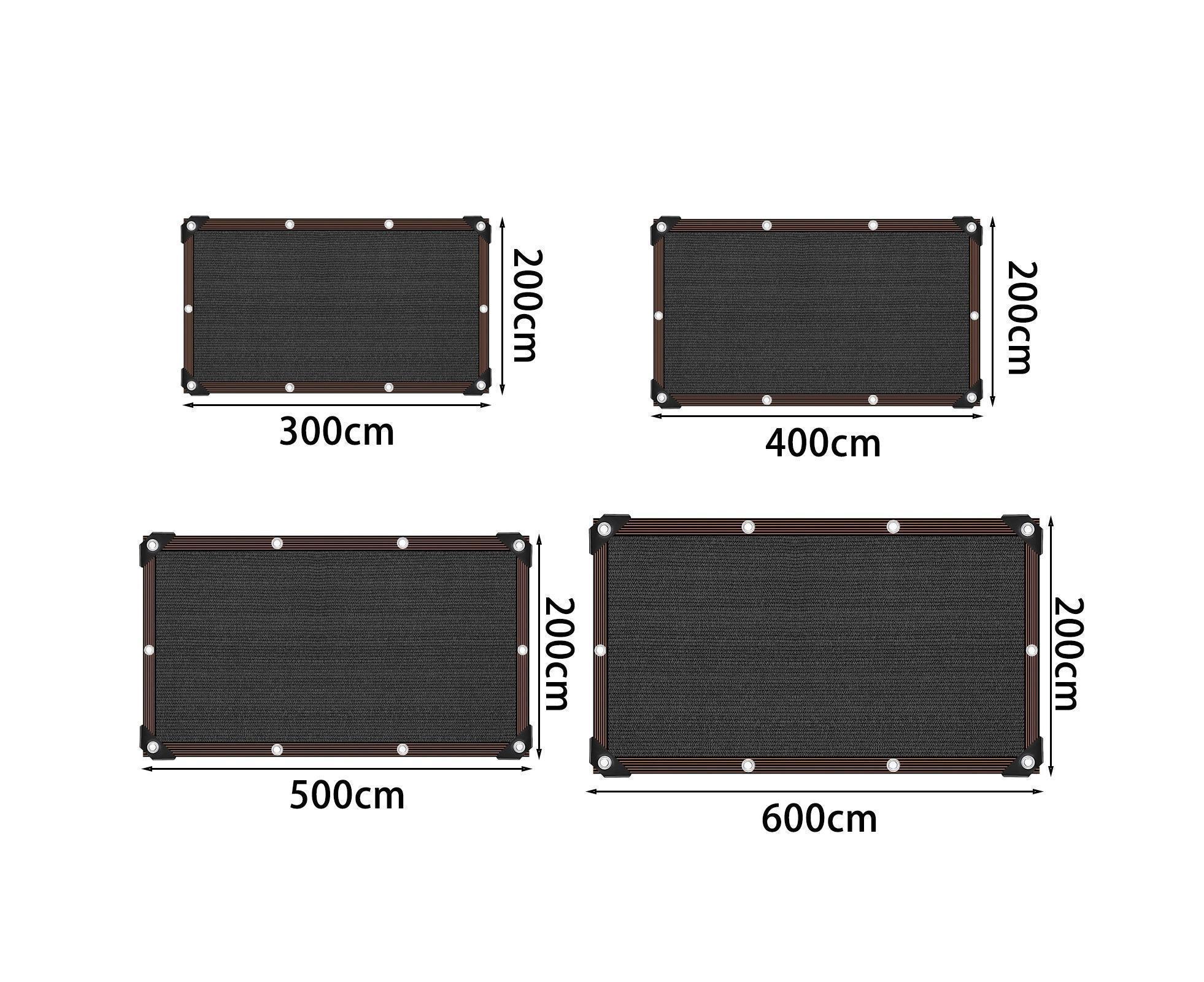 Black Shade Cloth with Grommets - S - Image 6