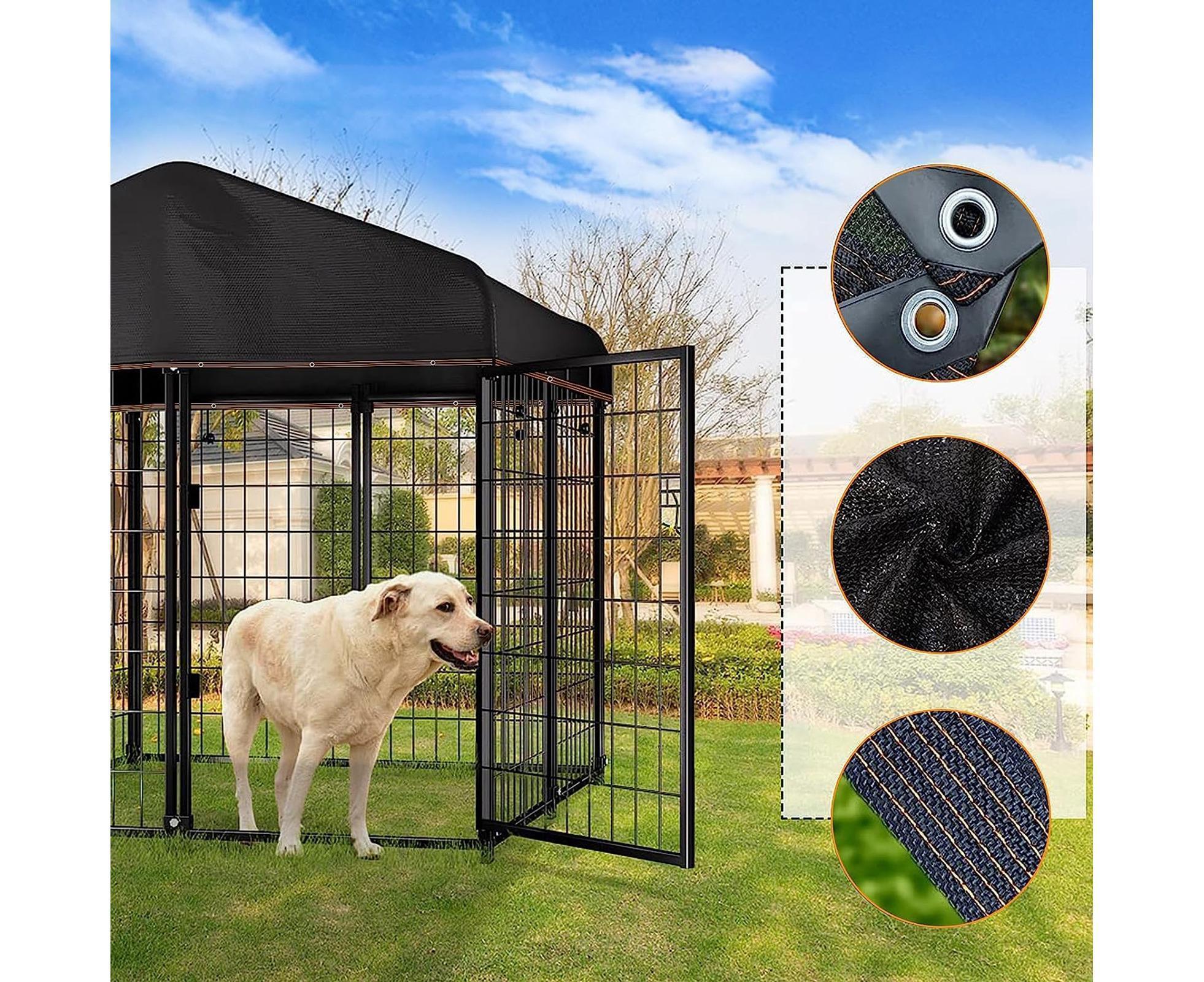 Black Shade Cloth with Grommets - S - Image 8