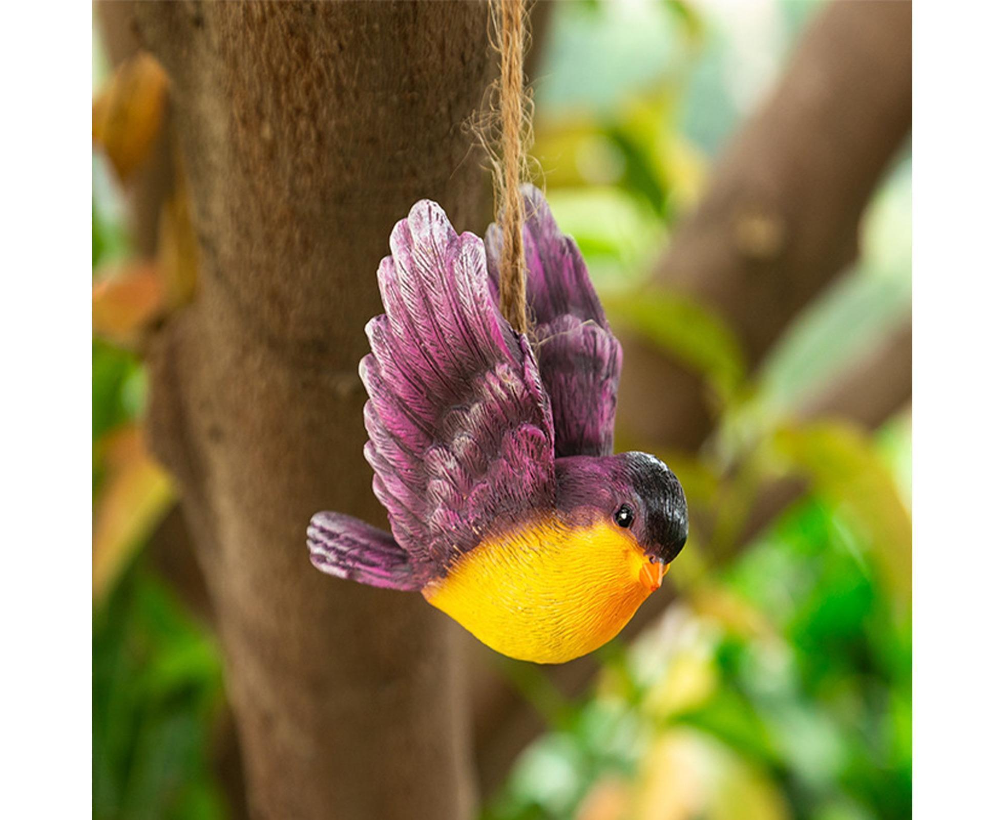 1 Set Decorative Resin Birds Pendant - Multicolor - Image 3