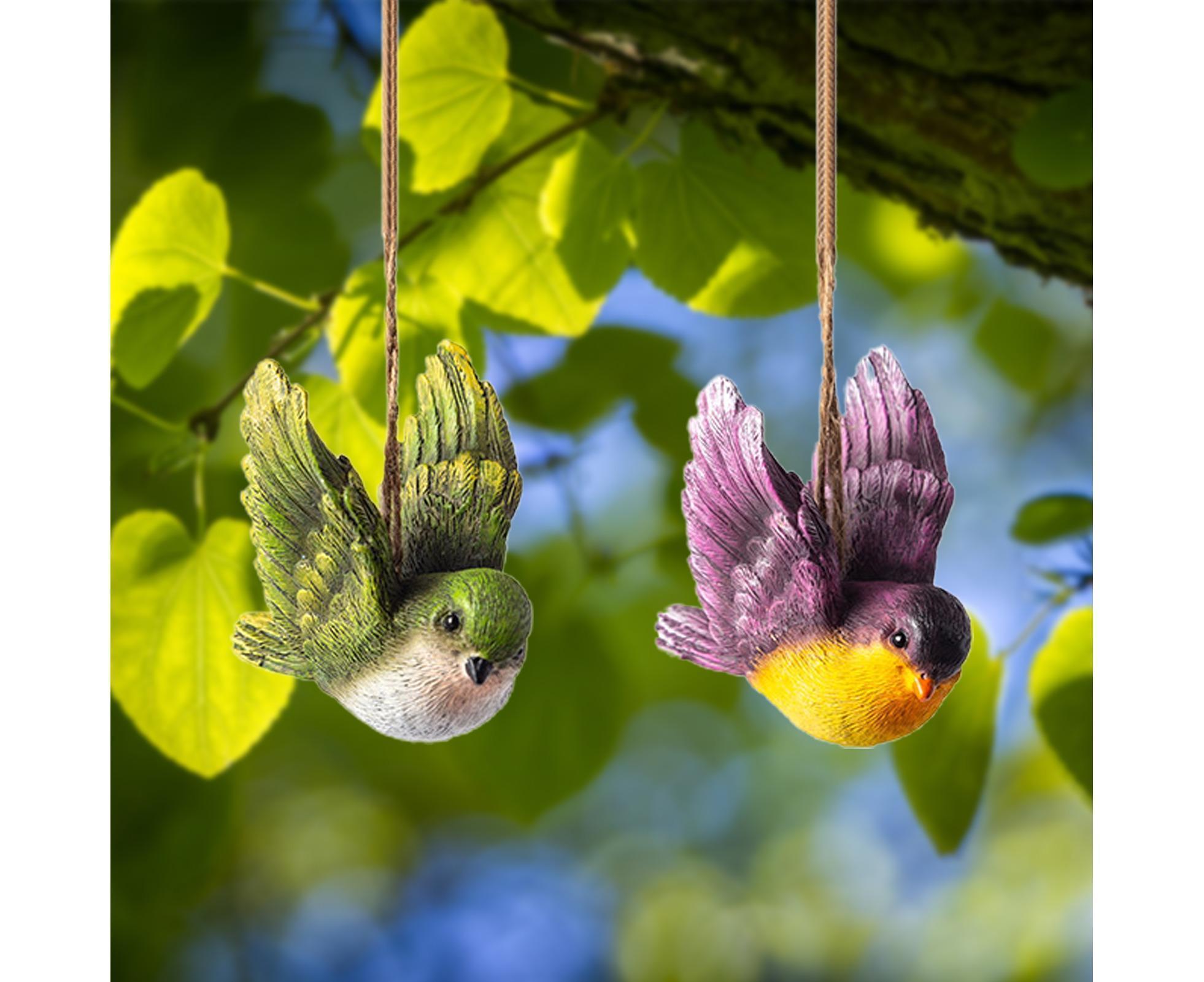 1 Set Decorative Resin Birds Pendant - Multicolor - Image 7