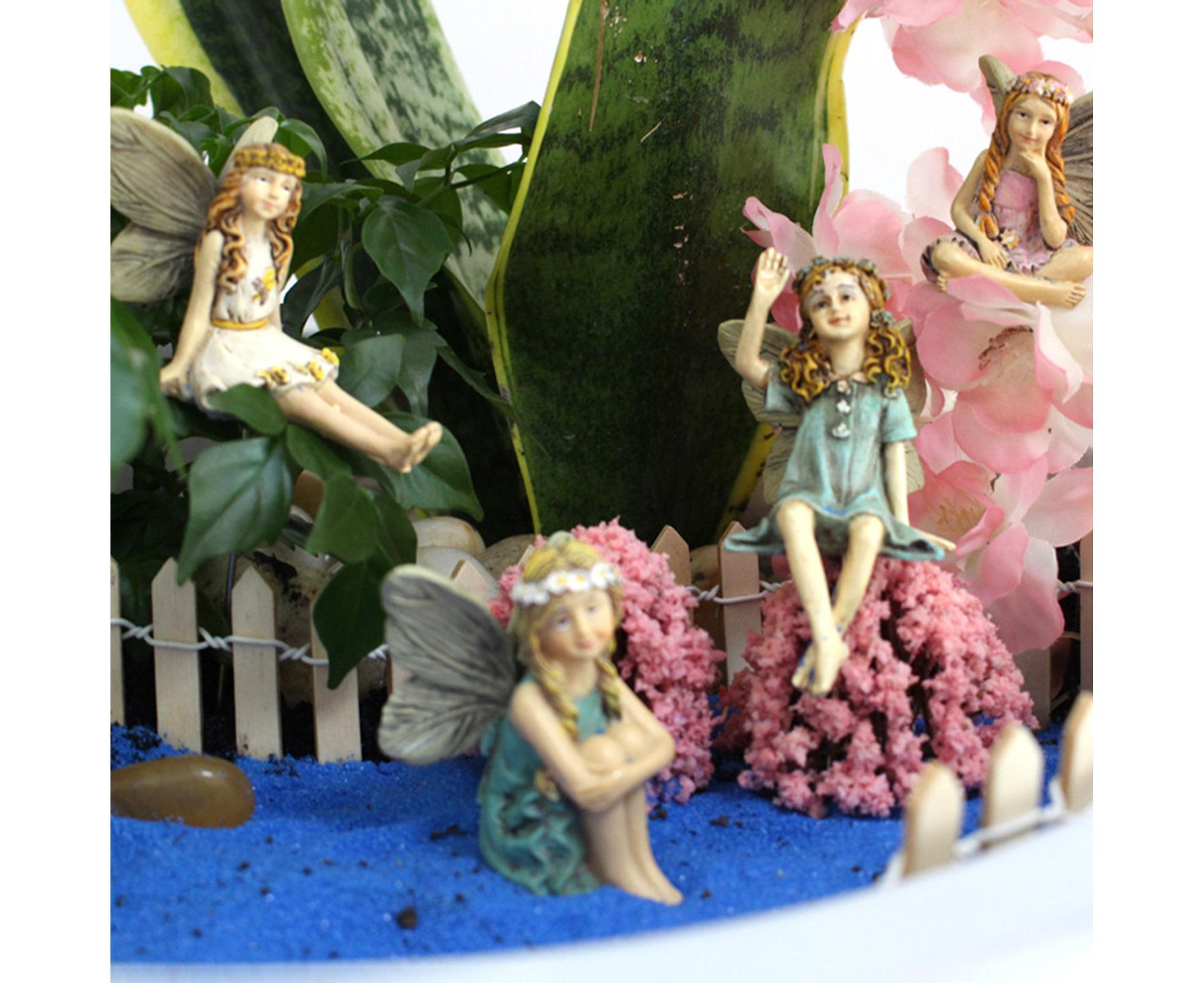 6Pcs Miniature Fairy Garden Figurines - 1 Set - Image 6