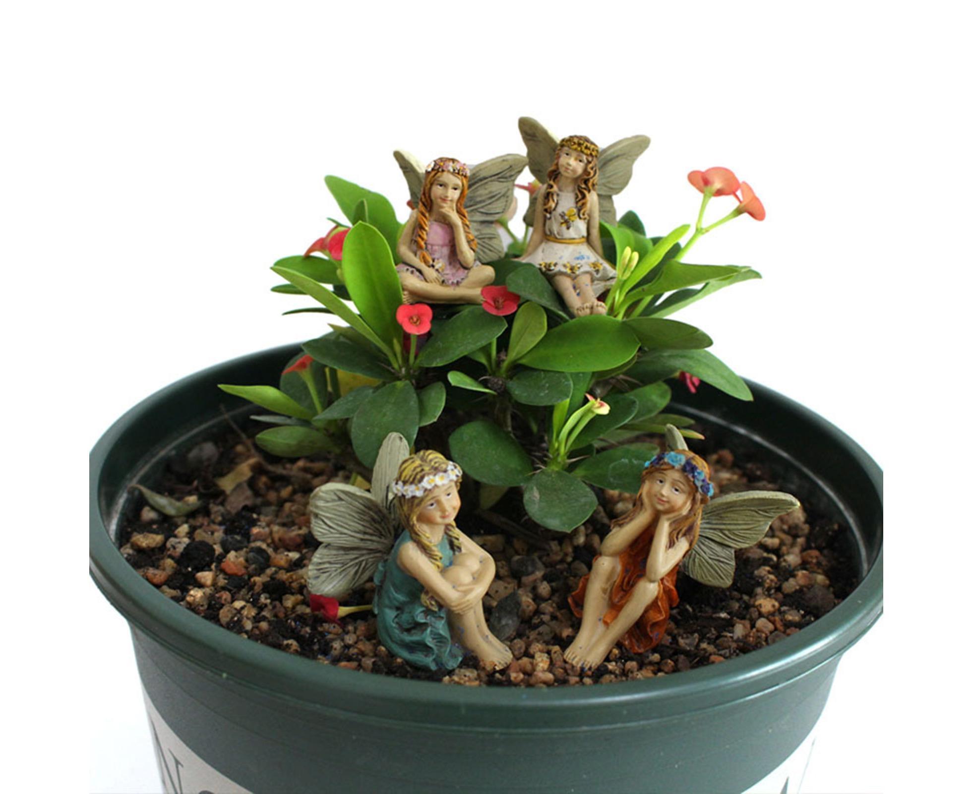 6Pcs Miniature Fairy Garden Figurines - 1 Set - Image 7