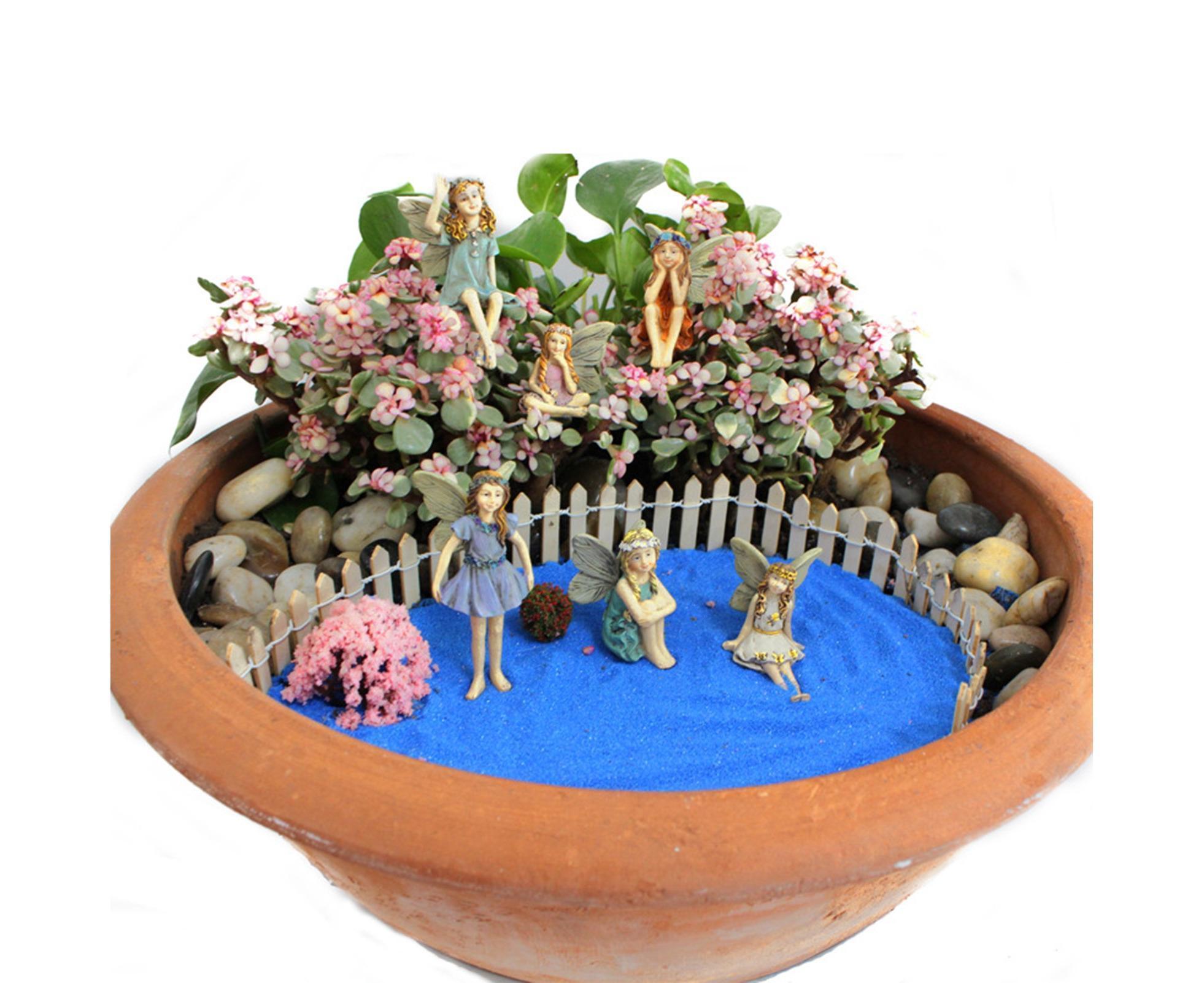 6Pcs Miniature Fairy Garden Figurines - 1 Set - Image 8
