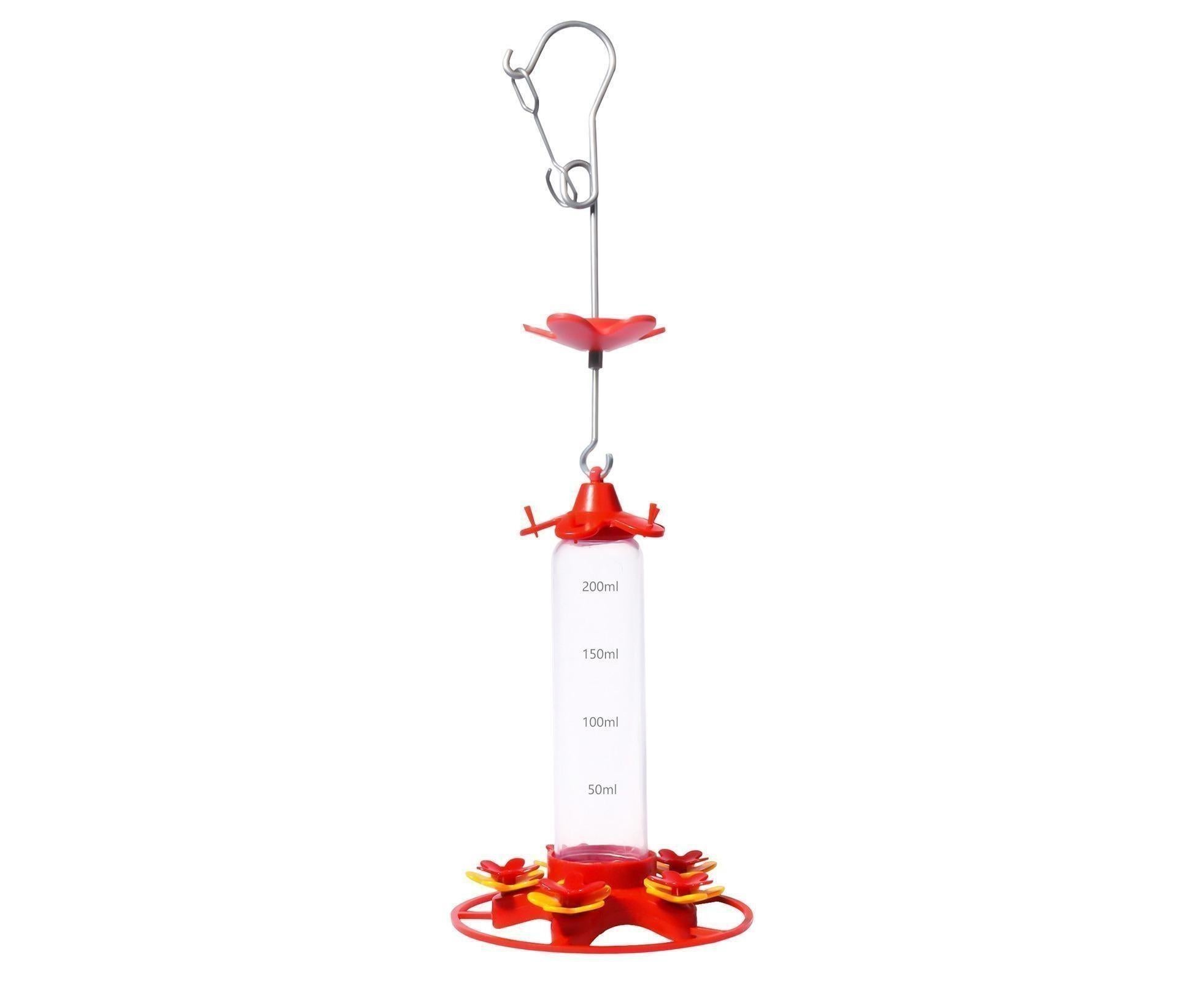 Hanging Feeder Hook Leakproof Hummingbird Feeder - Red - Image 2