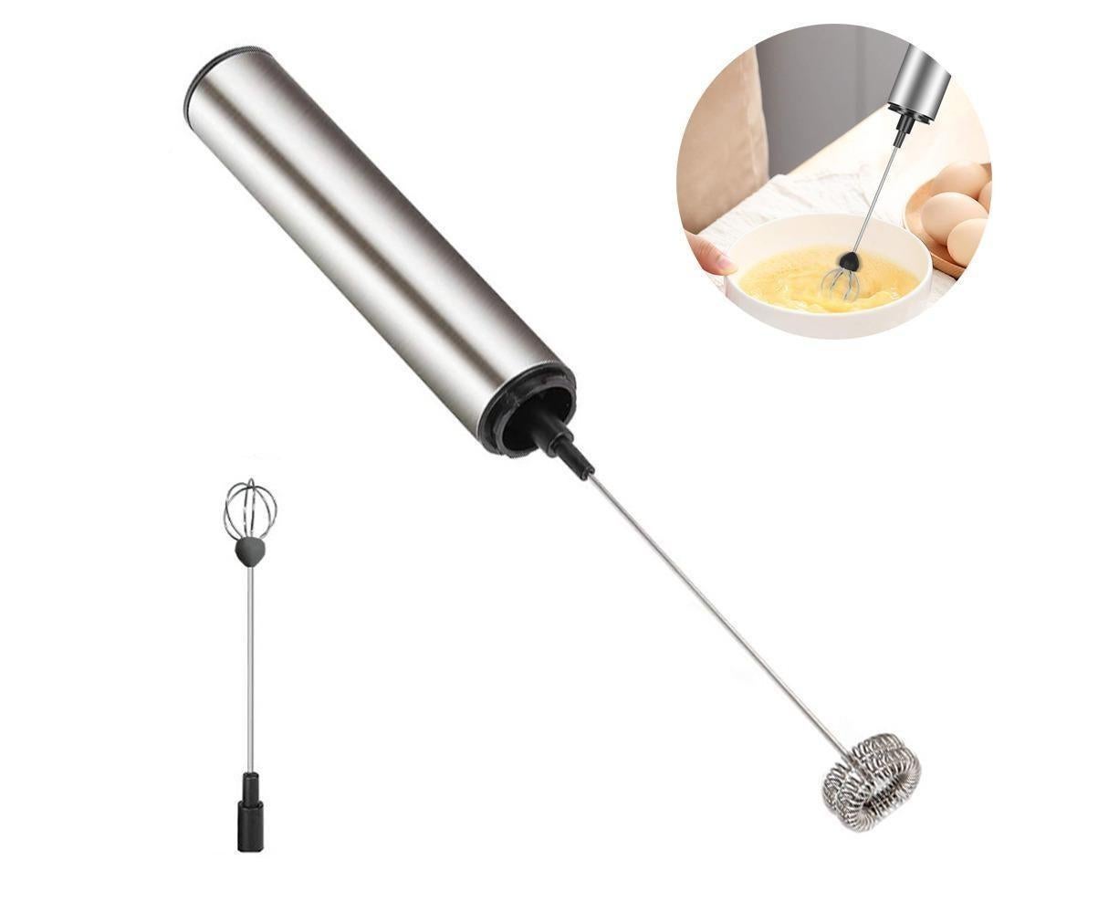 Rechargeable Milk Frother - Portable Travel - 2-Speed - Image 2