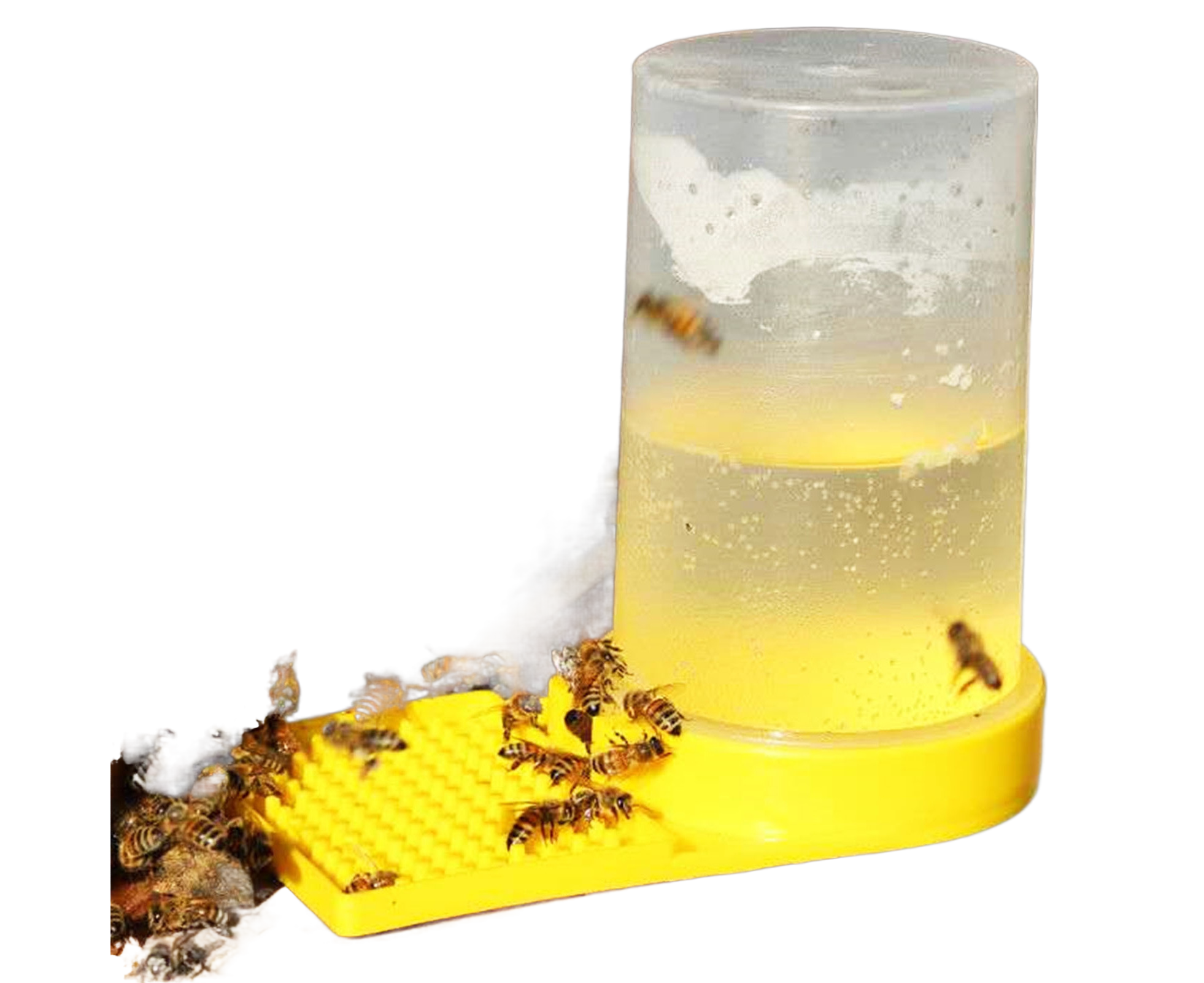 3Pcs Bee Waterers Beekeeping Equipment - Yellow - Image 1