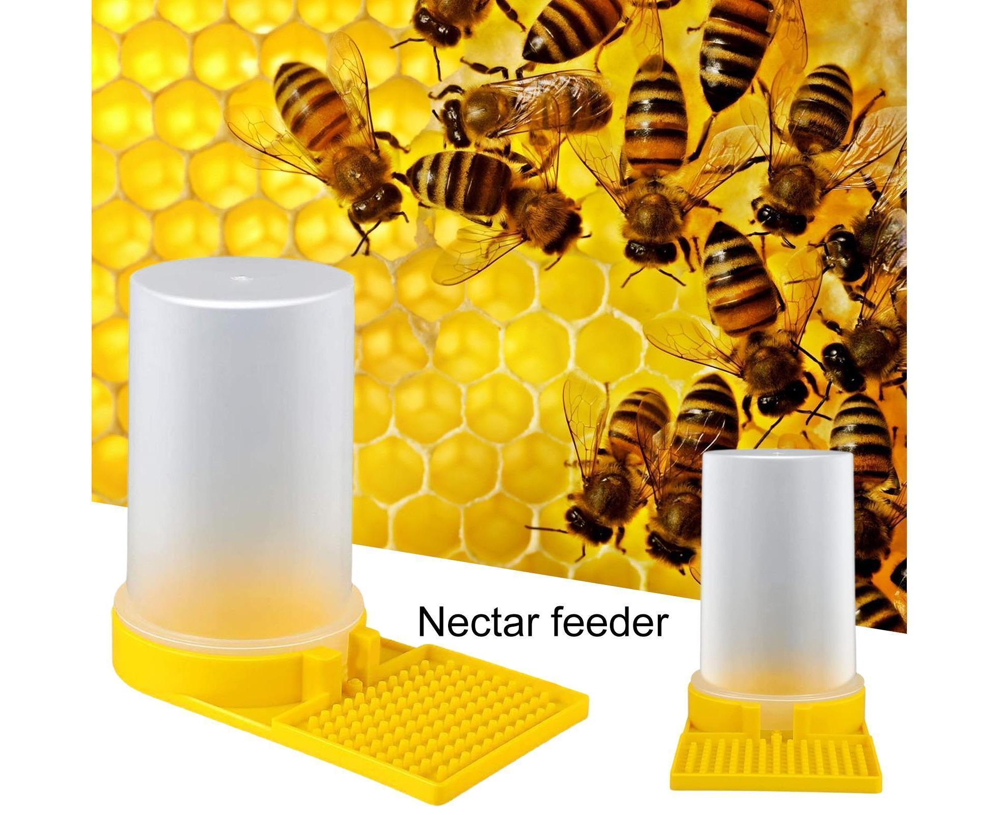 3Pcs Bee Waterers Beekeeping Equipment - Yellow - Image 4