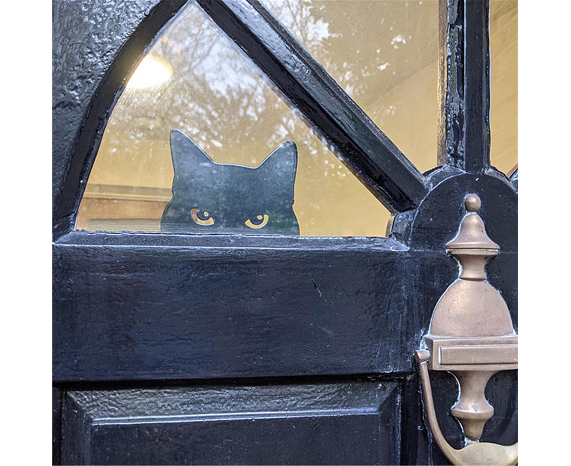 1 Set Garden Stake Peeping Cat Insert - A - Image 5