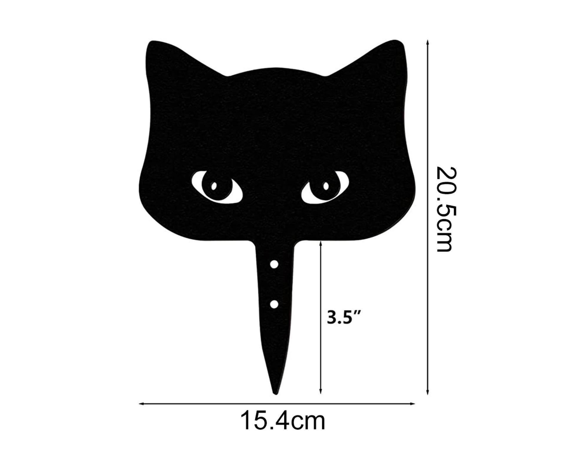1 Set Garden Stake Peeping Cat Insert - A - Image 7