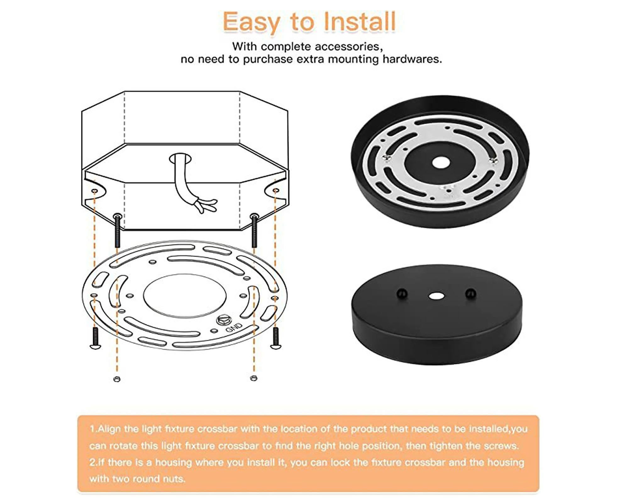 1 Set Light Fixture Mounting Plate - Sets - Image 8
