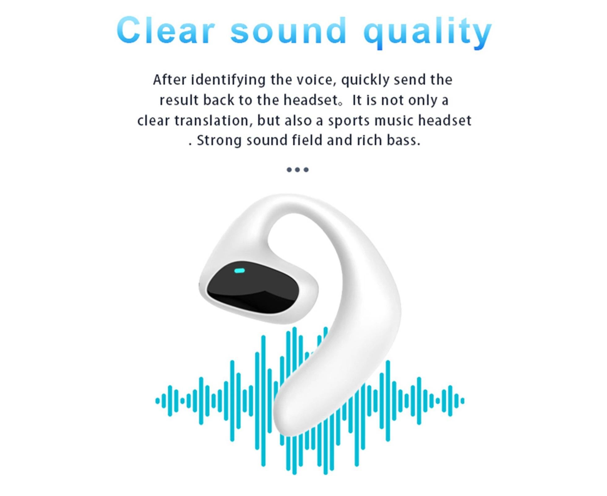 M8 translation headset Wireless BT 144 languages instant intelligent voice machine - Image 6