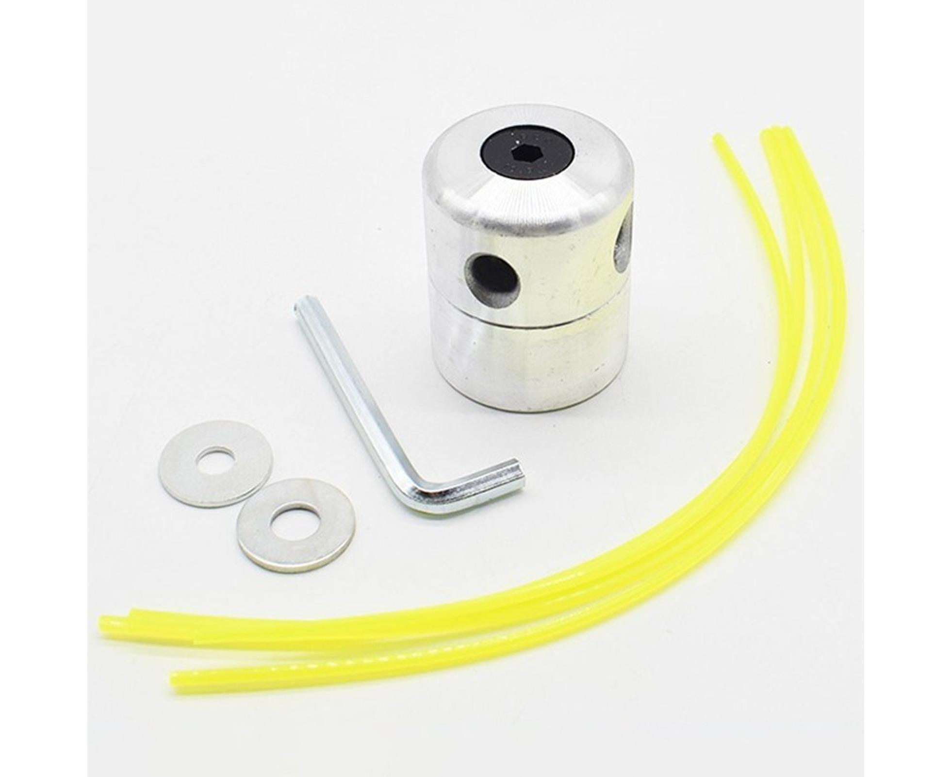 1 Set Grass Trimmer Head Cylindrical - Silver - Image 3