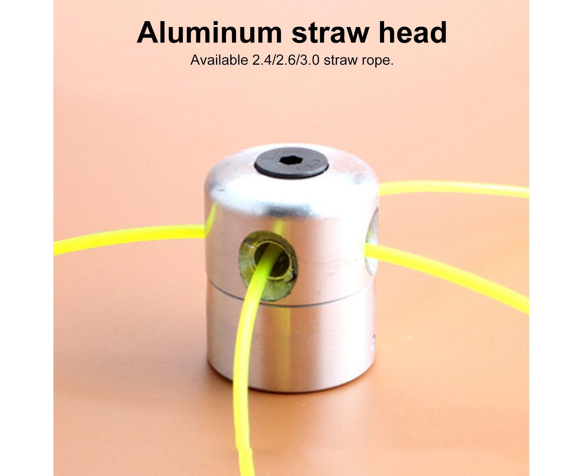 1 Set Grass Trimmer Head Cylindrical - Silver - Image 4
