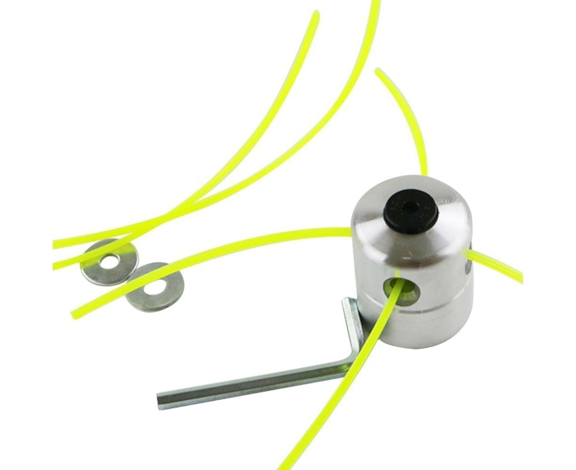 1 Set Grass Trimmer Head Cylindrical - Silver - Image 5