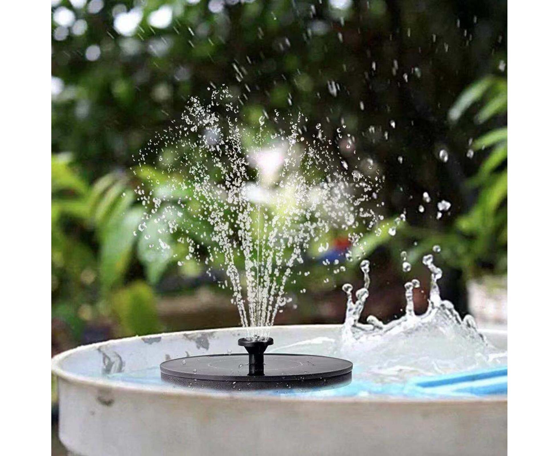 Water Fountain Solar Pump - Black - Image 3