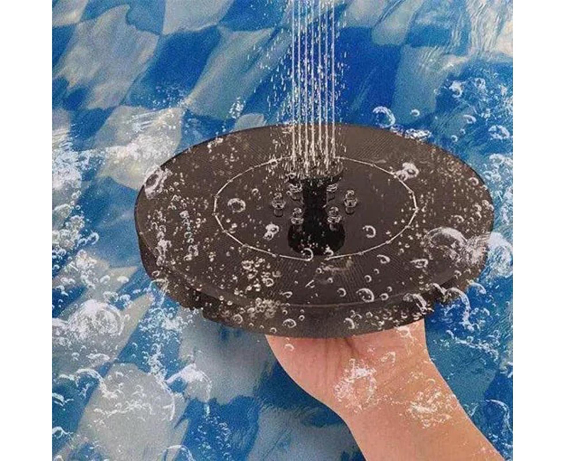 Water Fountain Solar Pump - Black - Image 4