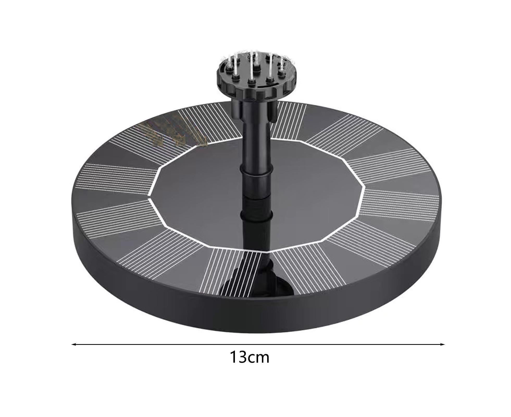 Water Fountain Solar Pump - Black - Image 6