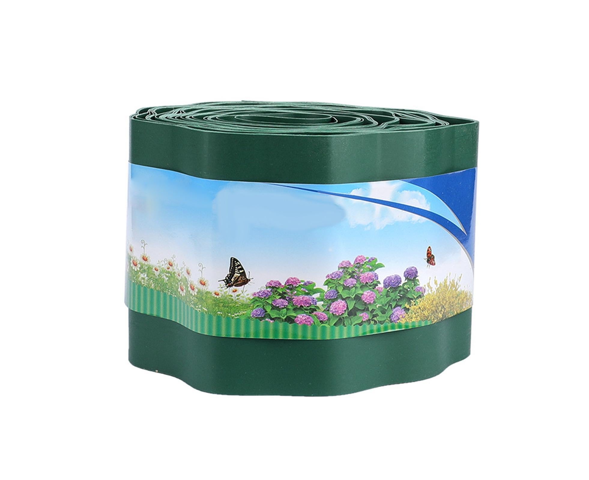 Garden Fence Wavy Design Edging Border - 10cm - Image 1