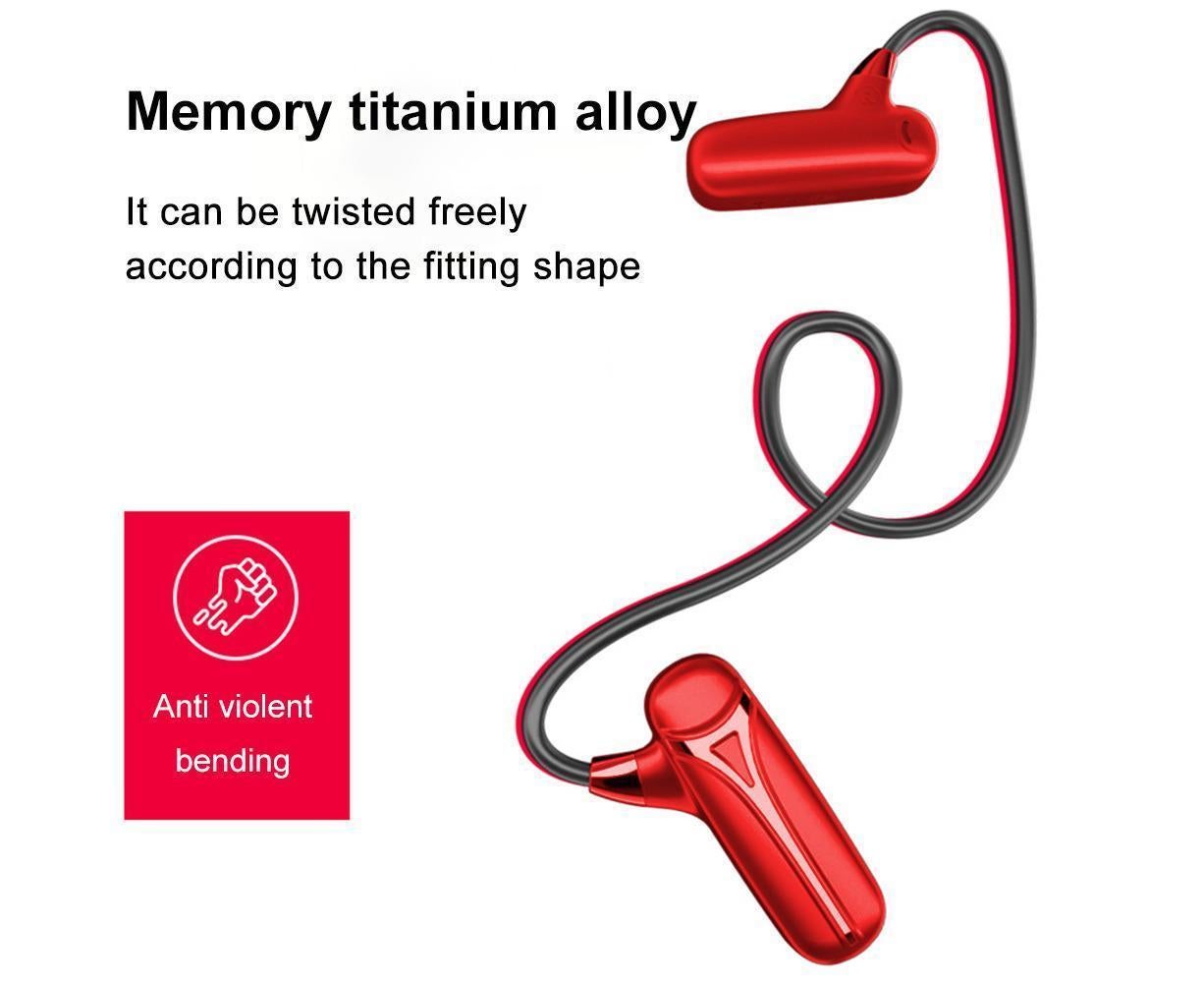 Bone Conduction Headphones - Lightweight Sports - Waterproof Bluetooth 5.0 Headset with Mic - Image 5