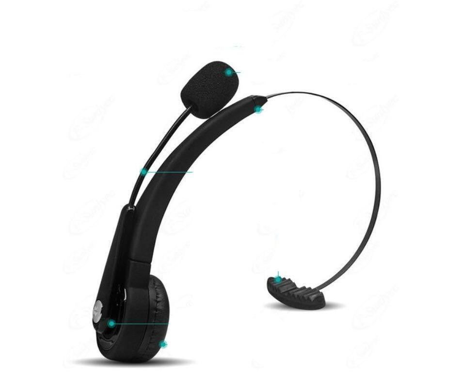 Comfort-Fit,Foldable Headset with Flexible Noise-Cancelling Microphone - Image 2