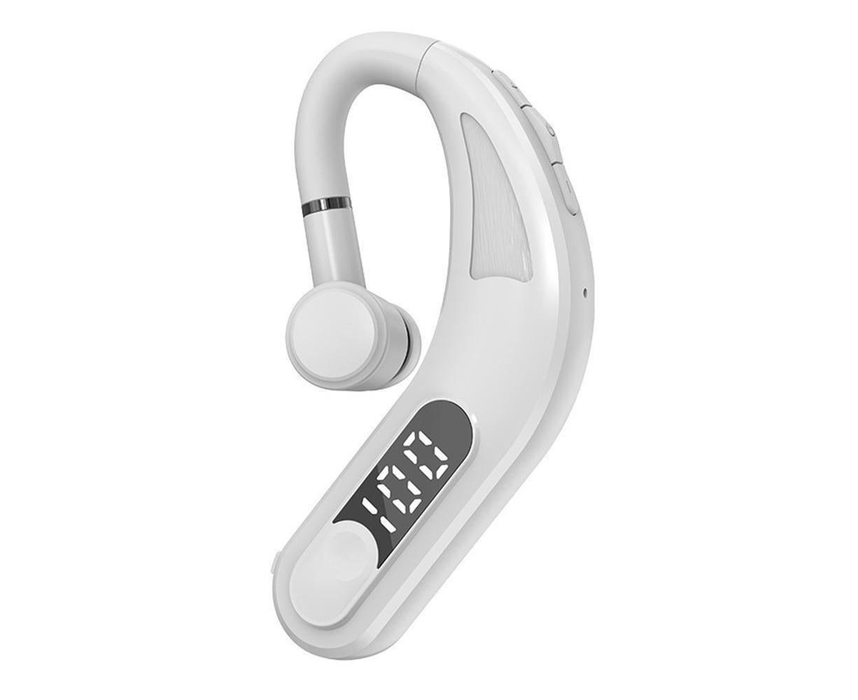 Bluetooth Headset - Single Ear - Noise Canceling Hands-Free Bluetooth 5.2 Waterproof Headphones - Image 1