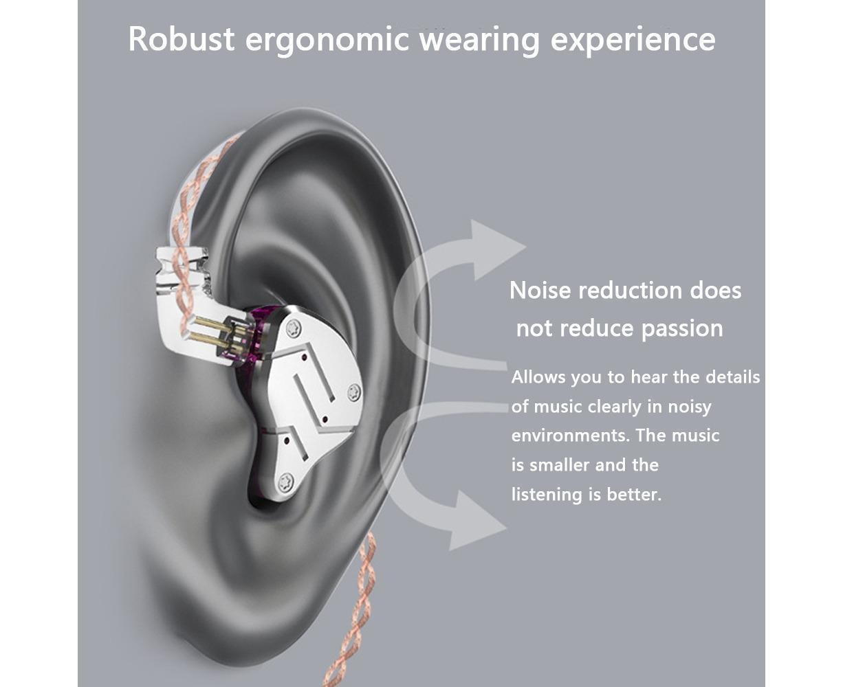 In Ear Monitor Headphone - HiFi Sound - Balanced Armatures for Musicians (No Mic) - Image 4