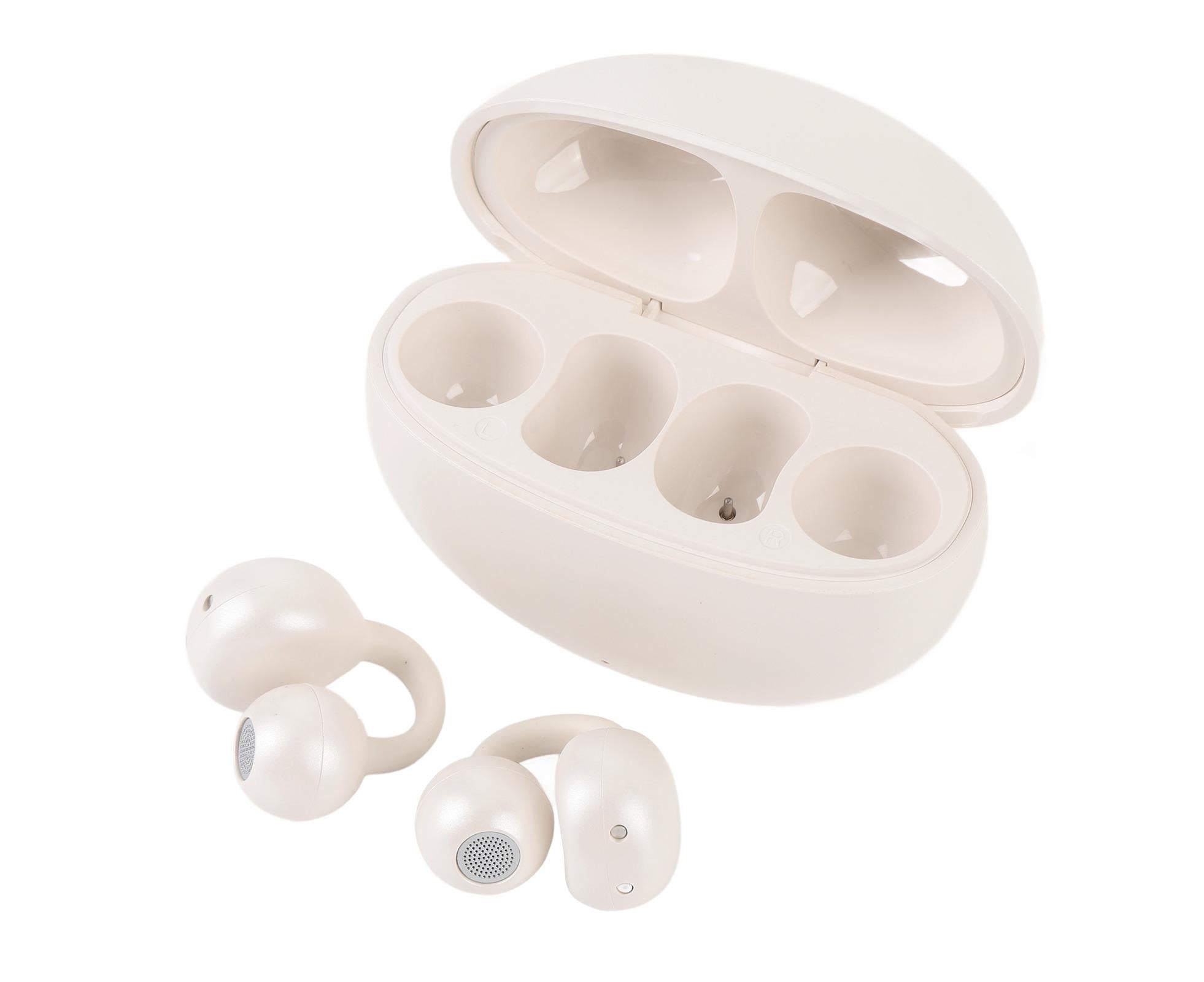 Language Translator Earbuds 144 Languages Bluetooth 5.49 Noise Cancellation Wireless Long Battery Life Translation Earphone in Real Time Milky White - Image 8