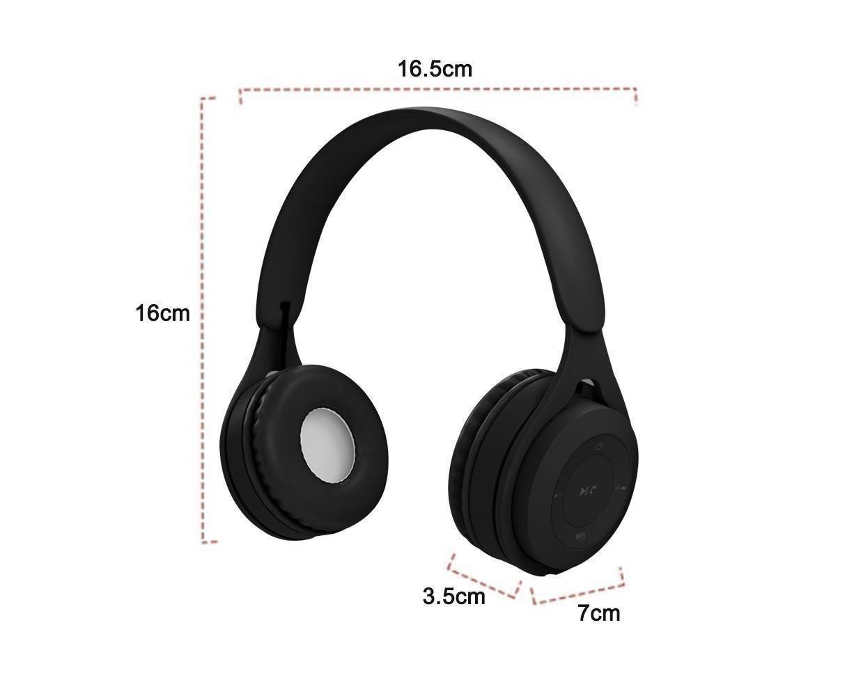 Bluetooth Over Ear Headphones - Soft Earmuffs - Built-in Mic Bluetooth 5.0 - Image 5