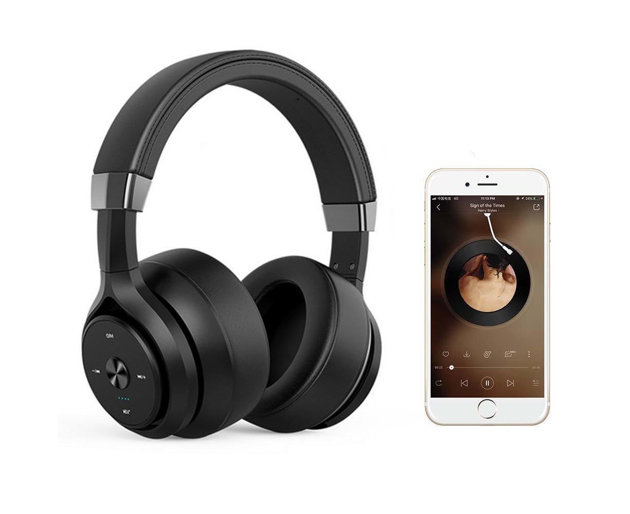 Active Noise Cancelling Bluetooth Headphones Over Ear with Microphone - Image 2