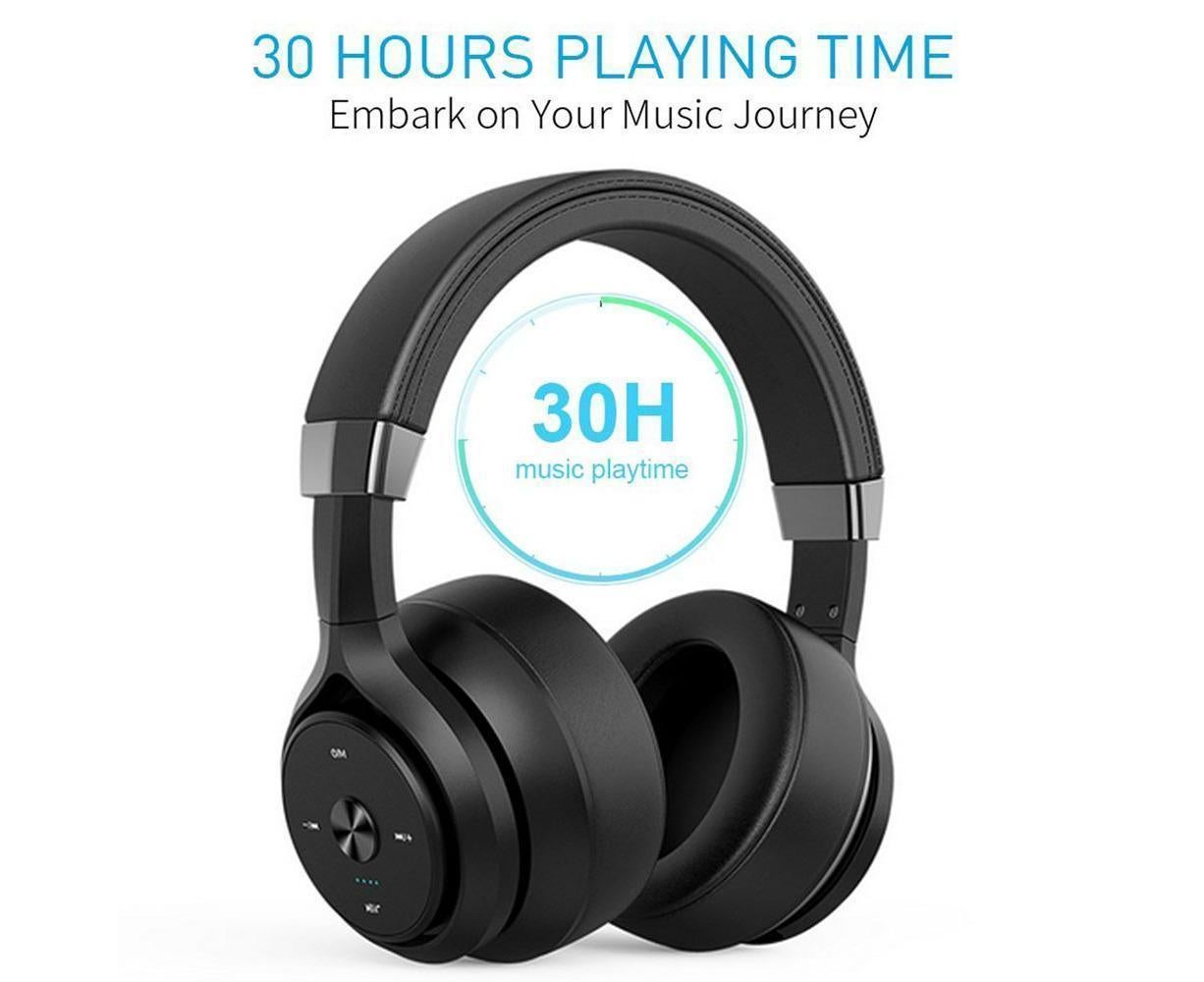 Active Noise Cancelling Bluetooth Headphones Over Ear with Microphone - Image 3