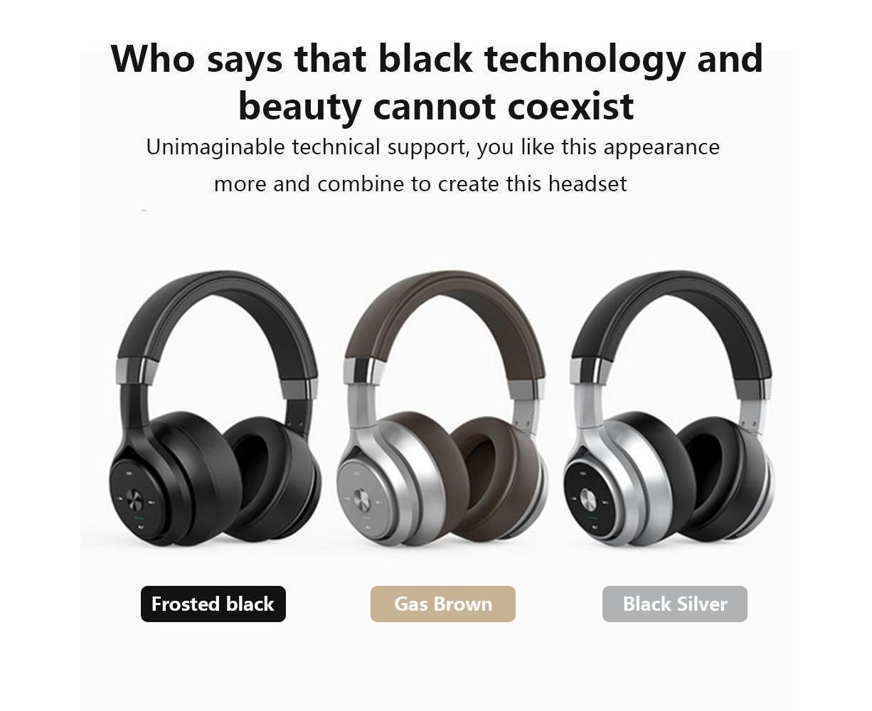 Active Noise Cancelling Bluetooth Headphones Over Ear with Microphone - Image 4