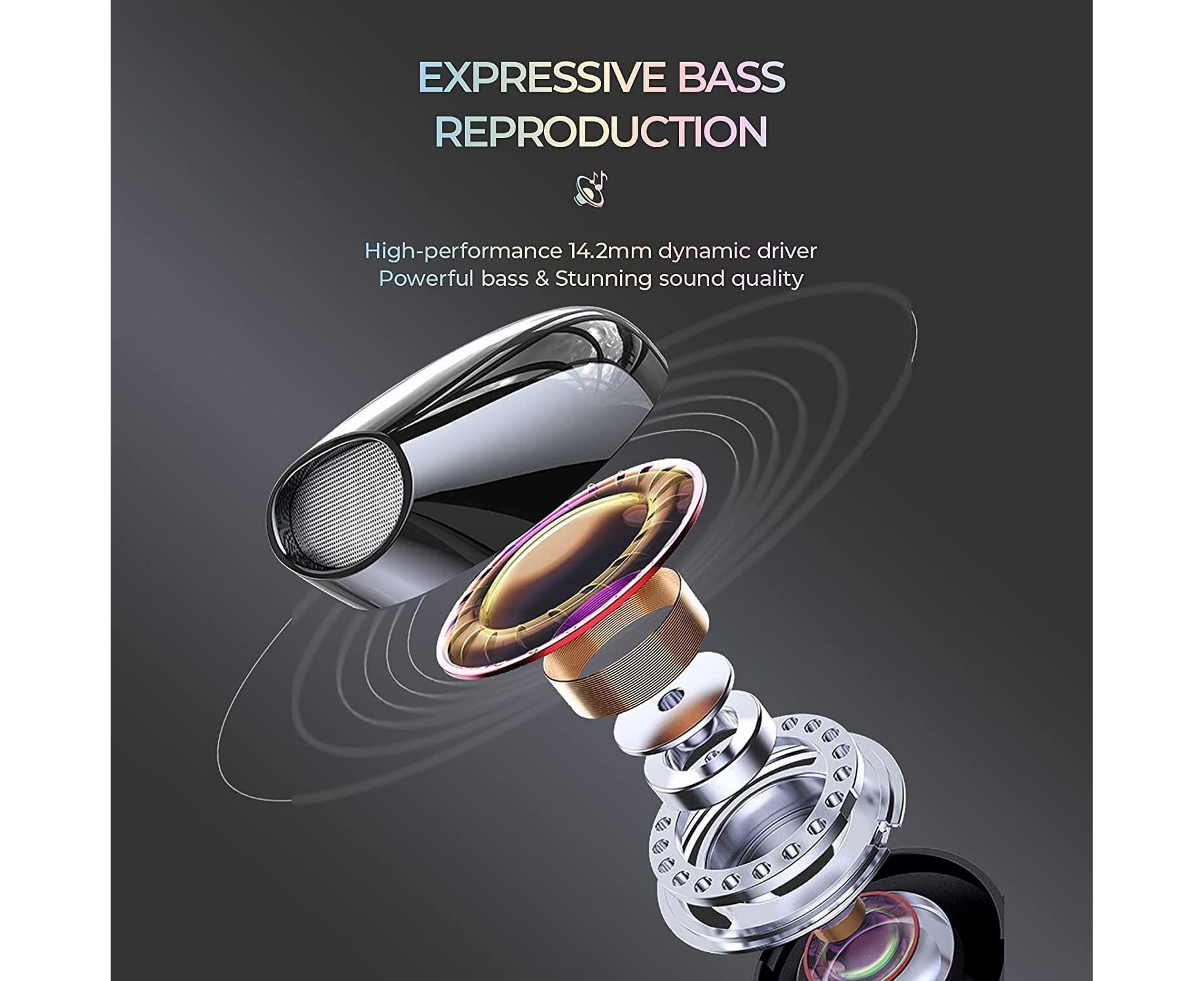 Wired Earbuds with Microphone High-resolution Audio Headphones - Image 2