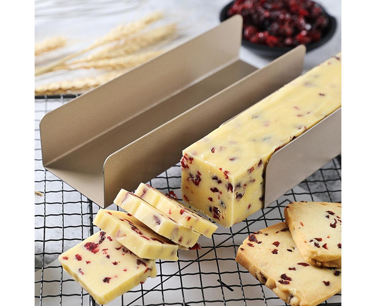 Non Stick Cake Mold Biscuit Bread Cookie Baguette Toast U Shape Baking Tool-Short - Image 2