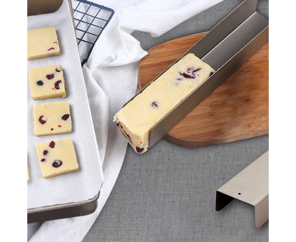 Non Stick Cake Mold Biscuit Bread Cookie Baguette Toast U Shape Baking Tool-Short - Image 5