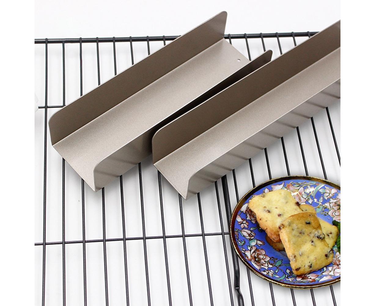 Non Stick Cake Mold Biscuit Bread Cookie Baguette Toast U Shape Baking Tool-Short - Image 6