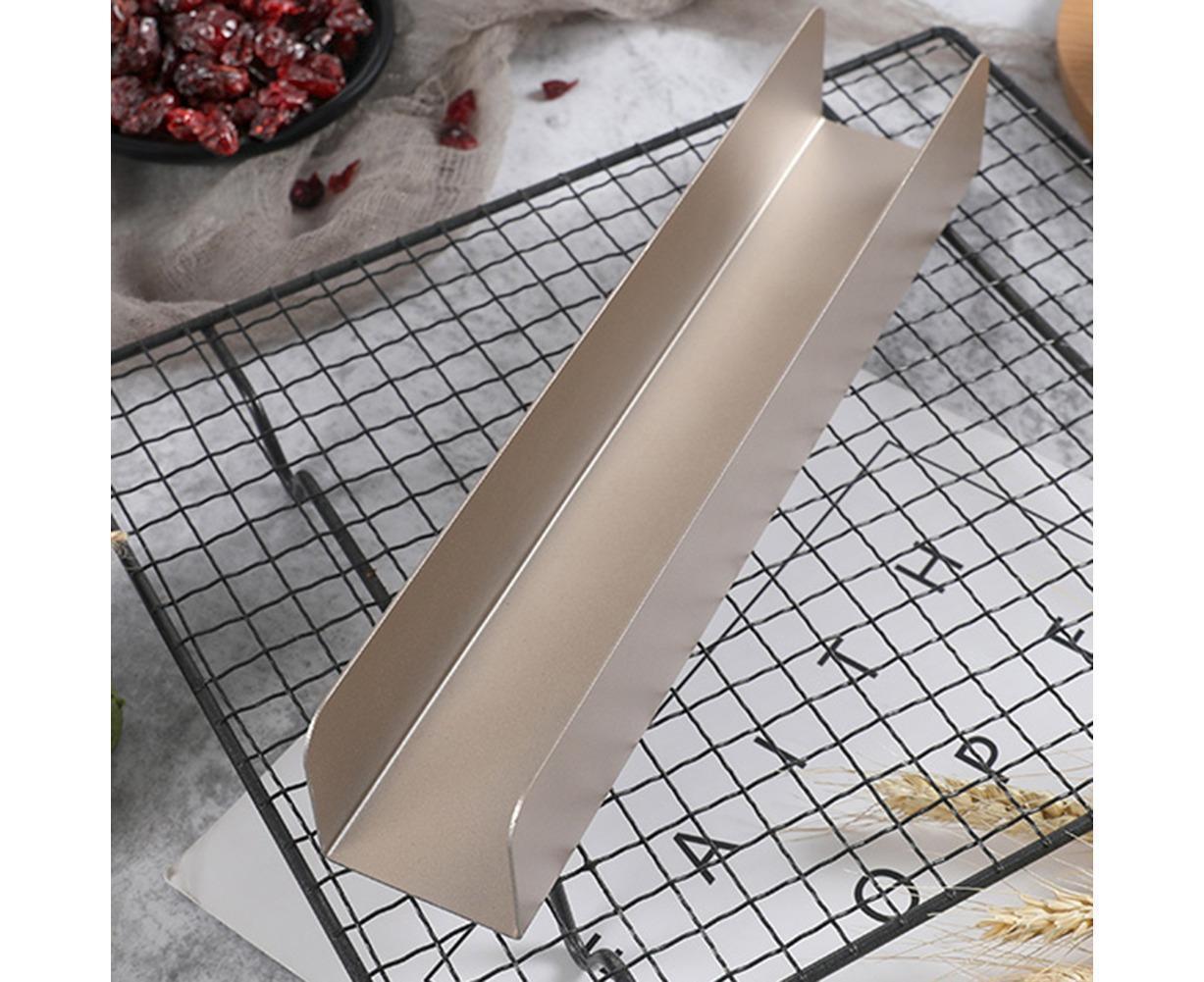 Non Stick Cake Mold Biscuit Bread Cookie Baguette Toast U Shape Baking Tool-Short - Image 8
