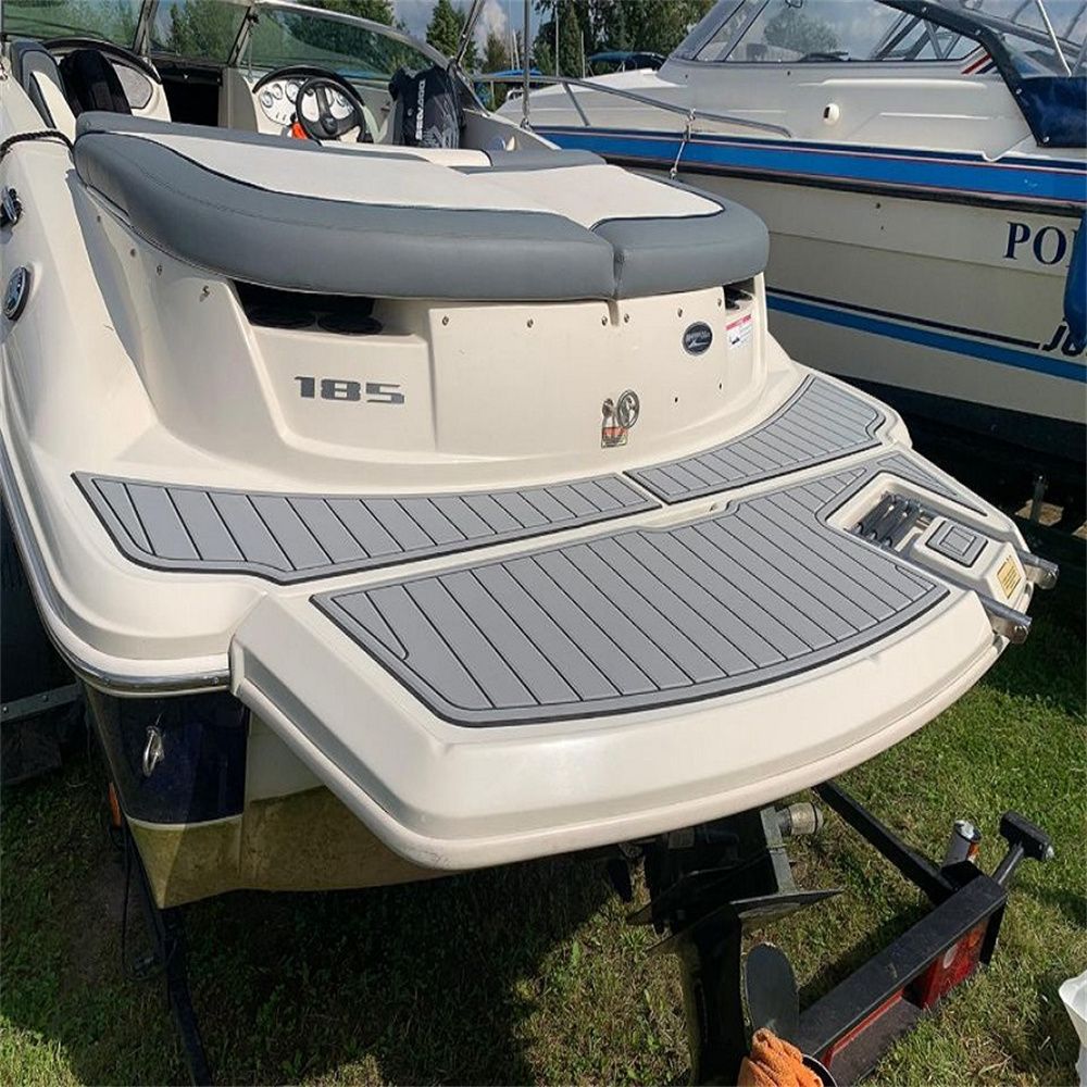 2008-2012 Sea Ray 185 Sport Swim Platform Pad Boat EVA Foam Teak Deck Floor Mat SeaDek MarineMat Gatorstep Style Self Adhesive - Image 5