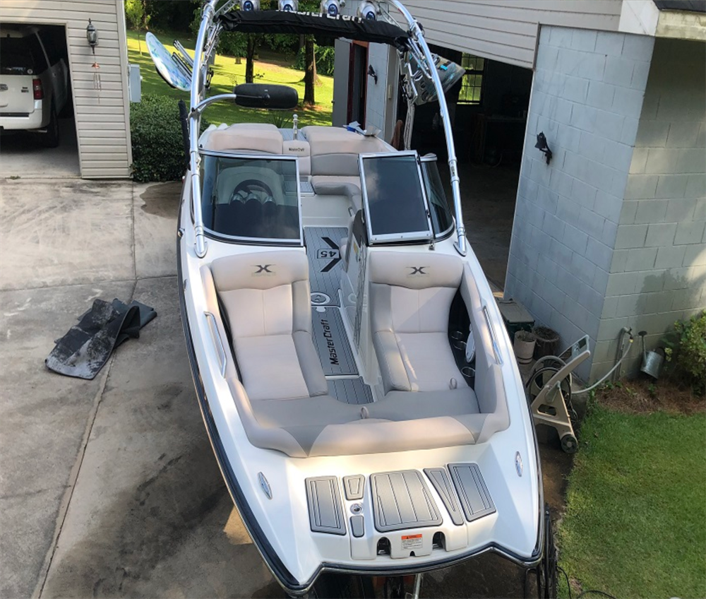 2005-2013 Mastercraft X45 Cockpit Pad Boat EVA Foam Faux Teak Deck Floor Mat SeaDek MarineMat Gatorstep Style Self Adhesive - Image 5