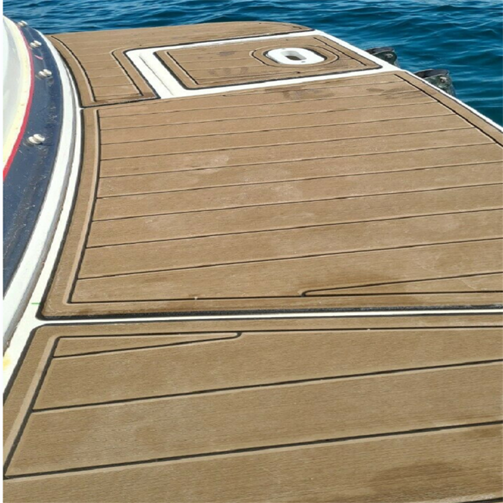2001 Four Winns 248 Vista Swim Platform Boat EVA Faux Foam Teak Deck Floor Pad SeaDek MarineMat Gatorstep Style Self Adhesive - Image 4