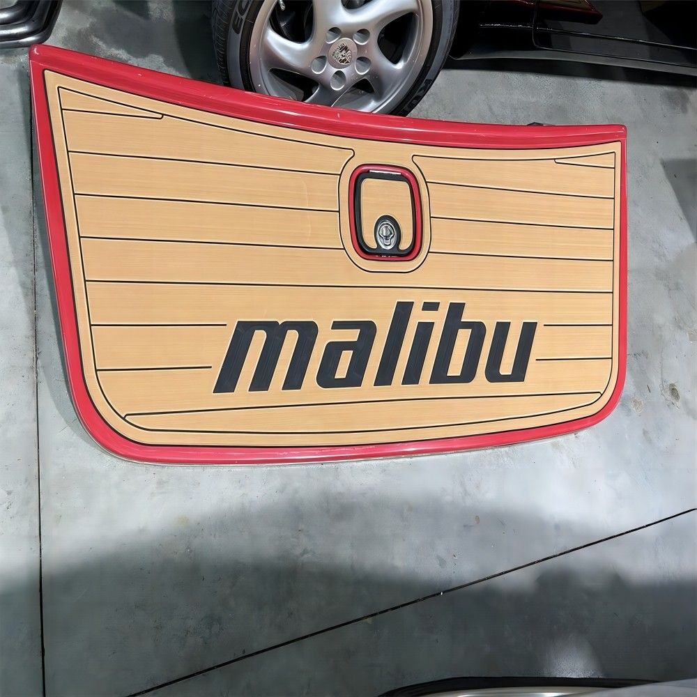 2005 Malibu 23 LSV Swim Platform Step Pad Boat EVA Foam Faux Teak Deck Floor Mat SeaDek MarineMat Gatorstep Style Self Adhesive - Image 3