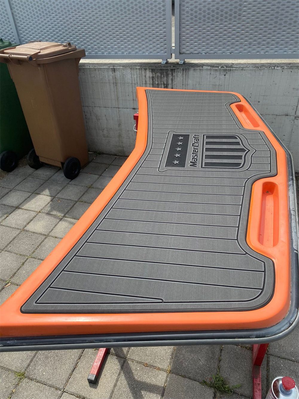 2008 MasterCraft X-2 Boat Swim Platform Pad Boat EVA Foam Faux Teak Deck Floor SeaDek MarineMat Gatorstep Style Self Adhesive - Image 4