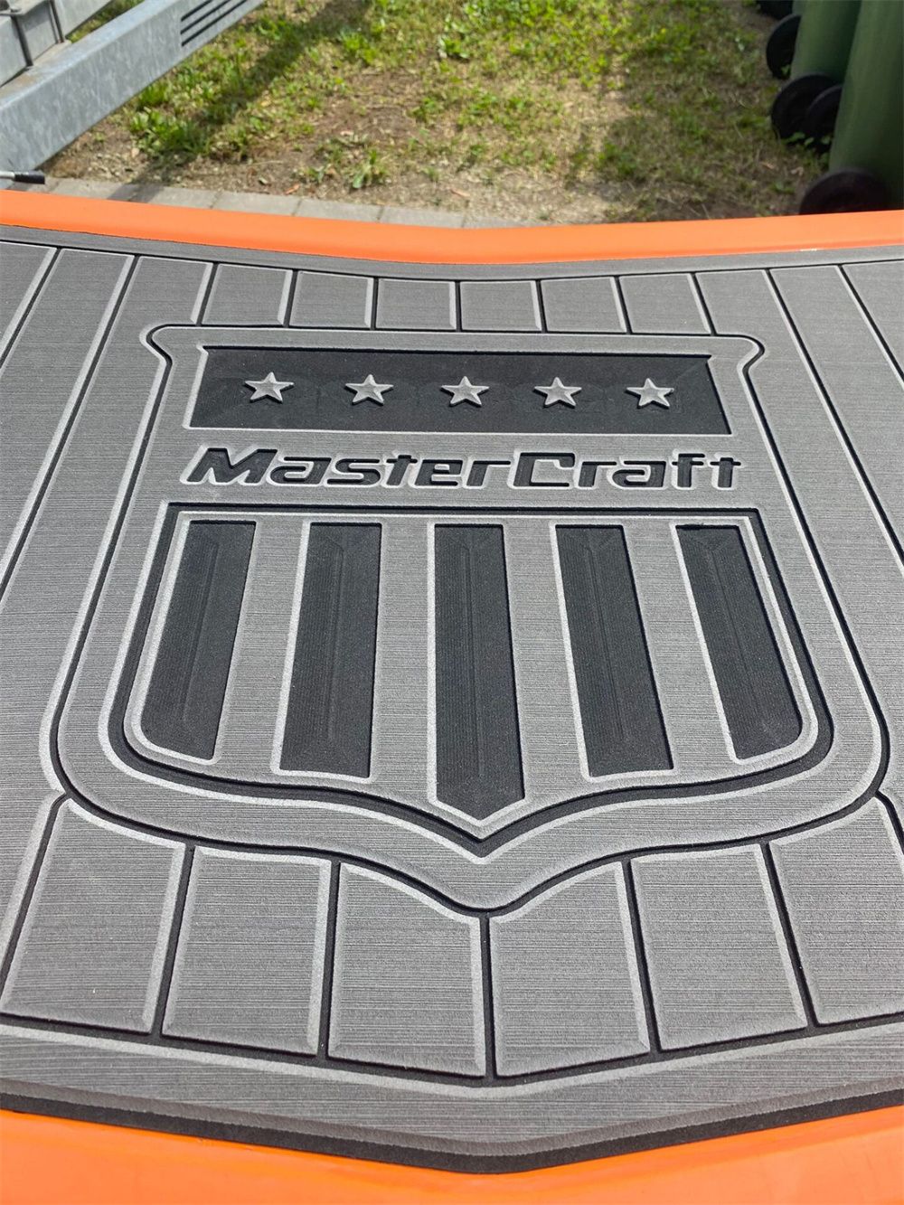 2008 MasterCraft X-2 Boat Swim Platform Pad Boat EVA Foam Faux Teak Deck Floor SeaDek MarineMat Gatorstep Style Self Adhesive - Image 5