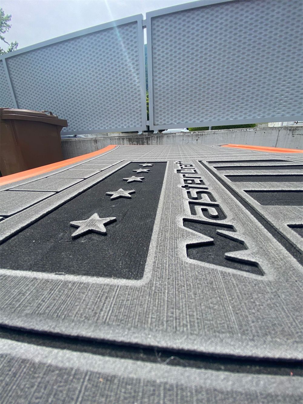 2008 MasterCraft X-2 Boat Swim Platform Pad Boat EVA Foam Faux Teak Deck Floor SeaDek MarineMat Gatorstep Style Self Adhesive - Image 6