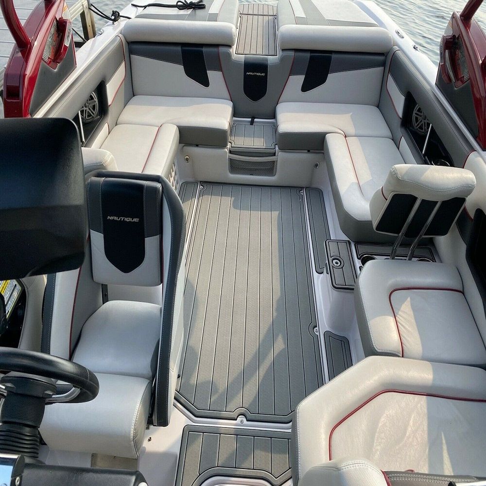 2008 Nautique Super Air 230 Swim Platform Cockpit Boat EVA Foam Teak Floor Pad SeaDek MarineMat Gatorstep Style Self Adhesive - Image 4