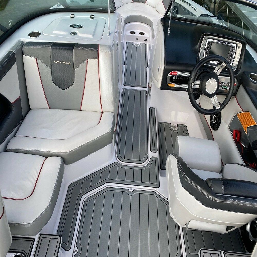 2008 Nautique Super Air 230 Swim Platform Cockpit Boat EVA Foam Teak Floor Pad SeaDek MarineMat Gatorstep Style Self Adhesive - Image 5